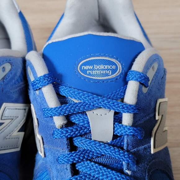 New Balance 2002R Shoes Mens Size 9.5 Blue Gray Suede Running Sneakers M2002RHU - Picture 4 of 9